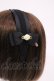 画像2: m petit by misako / NINA'sコラボ AM*NIフラワーカチューシャ  ブラック H-26-02-17-1019-LO-AC-NS-ZH (2)