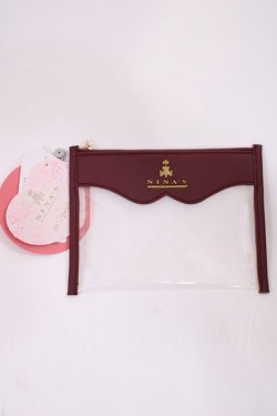 画像1: m petit by misako / AM*コウチャツキクリアP（紅茶無し）  ワイン H-26-02-17-1022-LO-ZA-NS-ZH