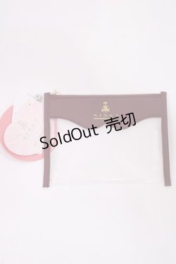 画像1: m petit by misako / AM*コウチャツキクリアP（紅茶無し）  ワイン H-26-02-17-1022-LO-ZA-NS-ZH