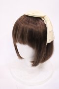m petit by misako / パールリボンカチューシャ  アイボリー H-26-02-17-1026-LO-AC-NS-ZH
