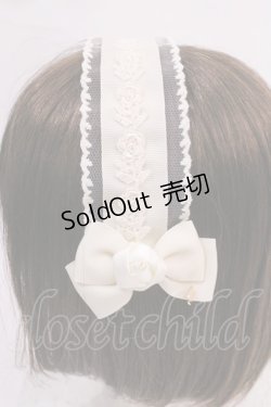 画像2: m petit by misako / AM*NIヘッドドレスA  アイボリー H-26-02-17-1032-LO-AC-NS-ZH