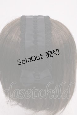 画像2: m petit by misako / TT*AMヘッドドレス  ブラック H-26-02-17-1033-LO-AC-NS-ZH