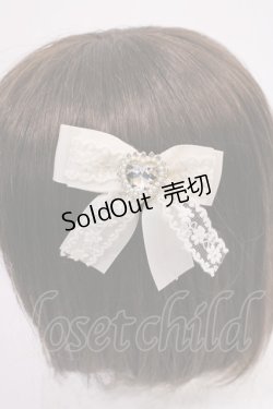 画像2: m petit by misako / AM2Pビジュークリップ  アイボリー H-26-02-17-1034-LO-ZA-NS-ZH