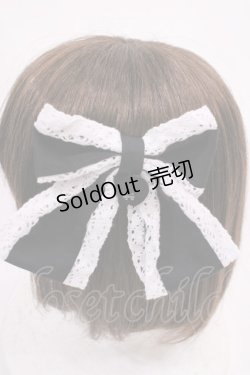 画像2: Eri Aino's collaboration / AE*2Pリボンクリップ  ブラック H-26-02-17-1035-EL-AC-NS-ZH