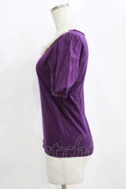 画像2: Emily Temple cute / チュールレースパフカットソー  パープル H-26-02-17-047-ET-TO-KB-ZH