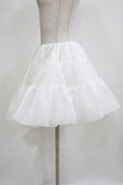 画像2: ATELIER PIERROT / ボリュームパニエ  ホワイト H-26-02-17-049-EL-SK-KB-ZH