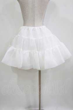 画像3: ATELIER PIERROT / ボリュームパニエ  ホワイト H-26-02-17-049-EL-SK-KB-ZH