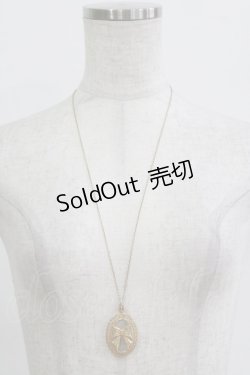 画像2: Jane Marple / リボンフレームネックレス  ゴールド H-26-02-17-059-JM-AC-KB-ZH