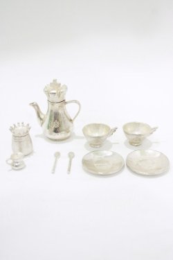 画像1: Jane Marple / ミニ食器SET  シルバー H-26-02-17-072-JM-ZA-KB-ZH