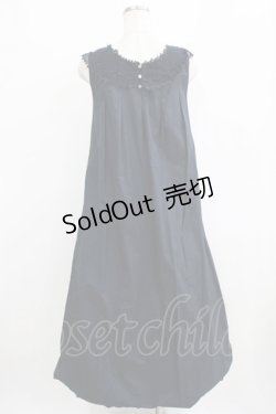 画像3: Jane Marple Dans Le Salon / コットンレースワンピース  ネイビー H-26-02-17-007-JM-OP-KB-ZH