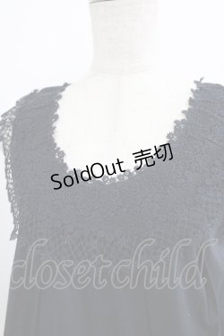 画像4: Jane Marple Dans Le Salon / コットンレースワンピース  ネイビー H-26-02-17-007-JM-OP-KB-ZH