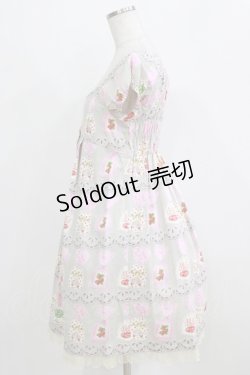 画像2: Emily Temple cute / ラッピングワンピース  グレー H-26-02-17-009-ET-OP-KB-ZH