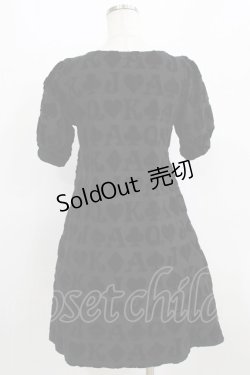 画像3: Emily Temple cute / アルファベットベロアワンピース  クロ H-26-02-17-010-ET-OP-KB-ZH
