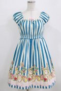 Shirley Temple / アイシングアリスワンピース 150 ブルー H-26-02-17-011-ET-OP-KB-ZH