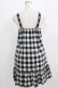 画像3: Emily Temple cute / ギンガムチェックノースリーブワンピース  ブラック H-26-02-17-014-ET-OP-KB-ZH (3)