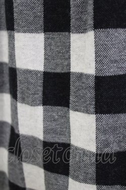 画像4: Emily Temple cute / ギンガムチェックノースリーブワンピース  ブラック H-26-02-17-014-ET-OP-KB-ZH