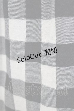 画像4: Emily Temple cute / ギンガムチェックノースリーブワンピース  ブラック H-26-02-17-014-ET-OP-KB-ZH