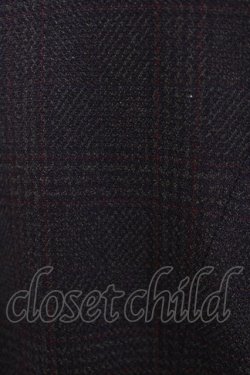 画像4: Sheglit / "Hansel"ショートコート  ダークグリーンチェック H-26-02-17-017-EL-CO-KB-ZH