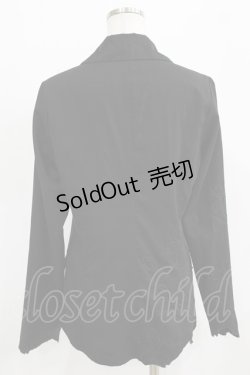 画像3: gouk / 桜刺繍ジャケット  黒 H-26-02-17-018-GO-JA-AK-ZH