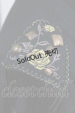 画像4: Ozz Croce / ダブルボタンショートジャケット  黒 H-26-02-17-020-OO-JA-AK-ZH