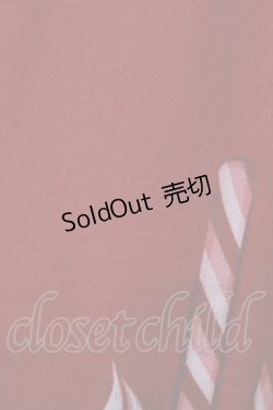 画像6: To Alice / チェリーラビットジャンパースカート S レッド H-26-02-18-024-LO-OP-NS-ZH