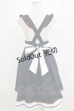 画像3: Amavel / キョンシーチャイナレイヤードスカート Free ネイビー H-26-02-18-027-CA-SK-NS-ZH