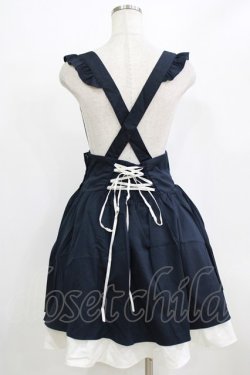 画像3: Amavel / サスペンダースカート Free ネイビー H-26-02-18-029-CA-SK-NS-ZH