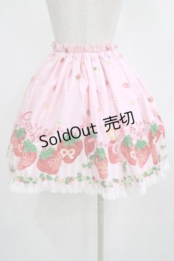 画像3: metamorphose / ストロベリークラウンミニスカート Free ピンク H-26-02-18-033-ME-SK-NS-ZH