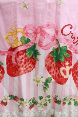 画像4: metamorphose / ストロベリークラウンミニスカート Free ピンク H-26-02-18-033-ME-SK-NS-ZH