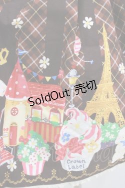 画像4: metamorphose / パリの街並スカート Free ブラウン H-26-02-18-034-ME-SK-NS-ZH