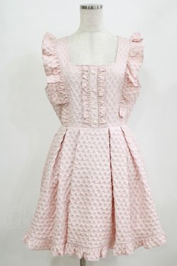 画像1: Ank Rouge / ふくれジャガード M ピンク H-26-02-18-035-CA-OP-NS-ZH