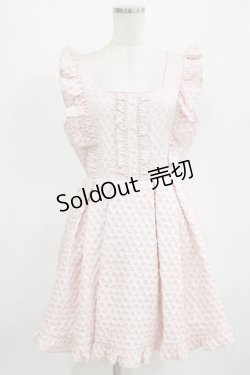 画像1: Ank Rouge / ふくれジャガード M ピンク H-26-02-18-035-CA-OP-NS-ZH