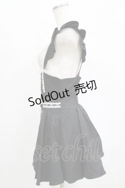 画像2: Ank Rouge / ハートビジューリボン M ブラック H-26-02-18-038-CA-OP-NS-ZH