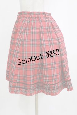 画像2: metamorphose / タータンチェックスカート Free レッド H-26-02-18-040-ME-SK-NS-ZH