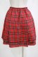 画像3: metamorphose / タータンチェックスカート Free レッド H-26-02-18-040-ME-SK-NS-ZH (3)