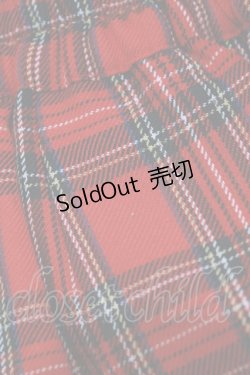 画像5: metamorphose / タータンチェックスカート Free レッド H-26-02-18-040-ME-SK-NS-ZH