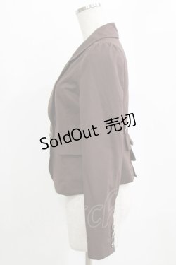 画像2: Amavel / バックフリルジャケット Free ブラウン H-26-02-18-043-CA-JA-NS-ZH