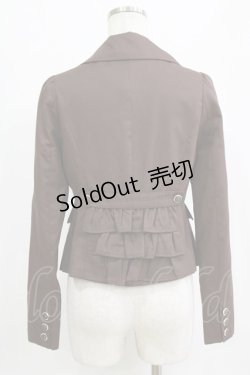 画像3: Amavel / バックフリルジャケット Free ブラウン H-26-02-18-043-CA-JA-NS-ZH