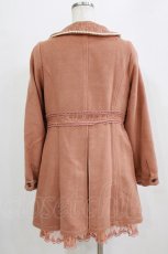 画像3: axes femme / パール使いコート M ピンク H-26-02-18-044-AX-CO-NS-ZTC062 (3)