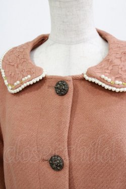 画像4: axes femme / パール使いコート M ピンク H-26-02-18-044-AX-CO-NS-ZH