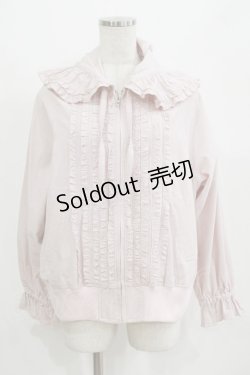 画像1: PINK HOUSE / フリル使いダンガリーブルゾン Free ピンク」 H-26-02-18-046-LO-JA-NS-ZH