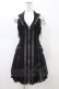 画像1: Ozz Croce / ZIPホルターワンピース  ブラック H-26-02-18-1035-OO-OP-KB-ZH (1)
