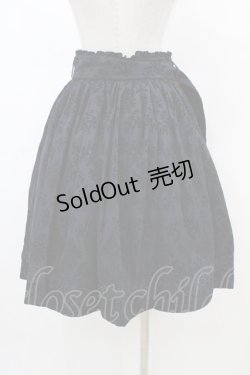 画像2: axes femme / 総フロッキートレンチスカート  ネイビー H-26-02-18-1038-AX-SK-KB-ZH