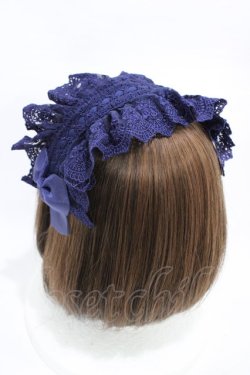 画像2: ATELIER PIERROT / Gothic Lattices Headdress  パープル H-26-02-18-1004-EL-AC-KB-ZH