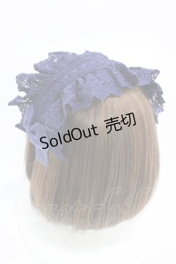 画像2: ATELIER PIERROT / Gothic Lattices Headdress  パープル H-26-02-18-1004-EL-AC-KB-ZH