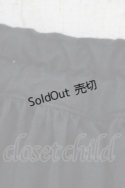 画像4: MARBLE / 前短・後長ロングスカート  ブラック H-26-02-18-1041-GO-SK-KB-ZH