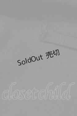 画像3: Ozz Croce / 切替Vネックカットソー  ブラック H-26-02-18-1052-OO-TO-KB-ZH