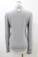 画像2: OZZ ANGELO / レース切替ハイネックカットソー  グレー H-26-02-18-1054-OO-TO-KB-ZH (2)