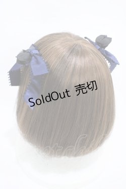 画像2: Moi-meme-Moitie / プティフラワークリップ  青 H-26-02-18-1006-MO-AC-KB-ZH