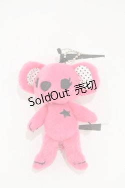 画像1: ALGONQUINS / パティーちゃんストラップ  ピンク H-26-02-18-1011-AL-ZA-AK-ZH